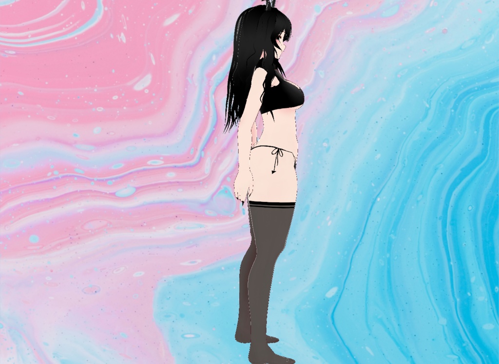 【VRoid】Demon Lingerie