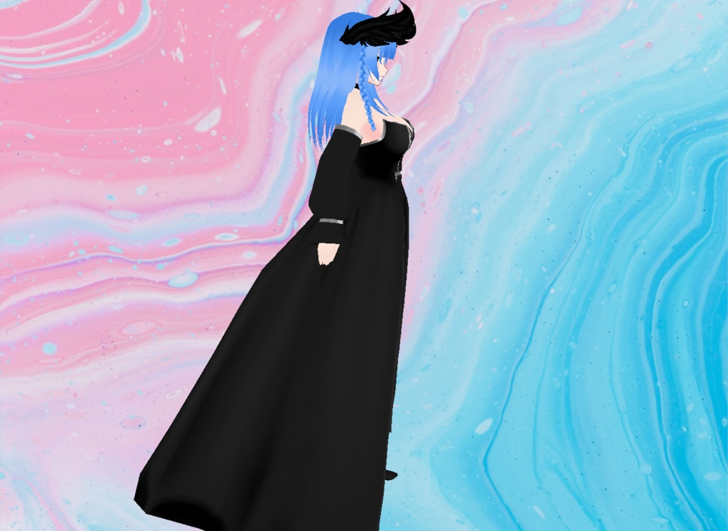 【VRoid】Fallen Angel Dress