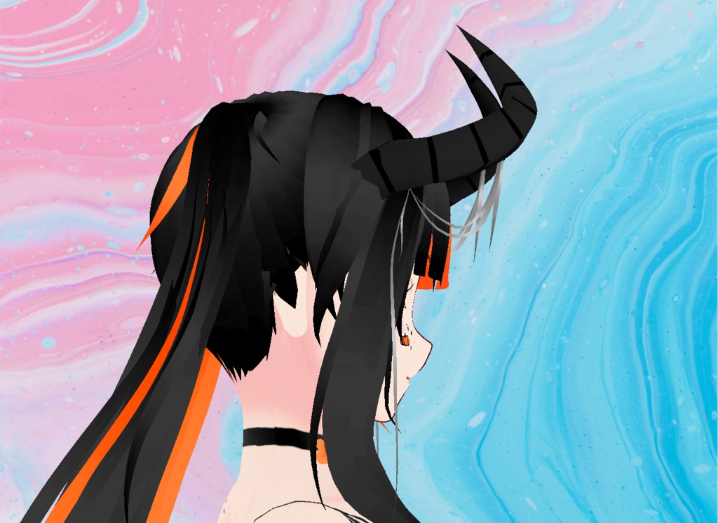 【VRoid】Chained Horns
