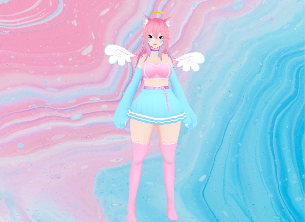 【VRoid】Neko Angel Bundle