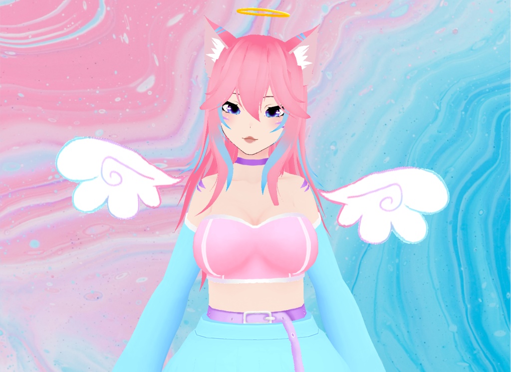 【VRoid】Neko Angel Bundle