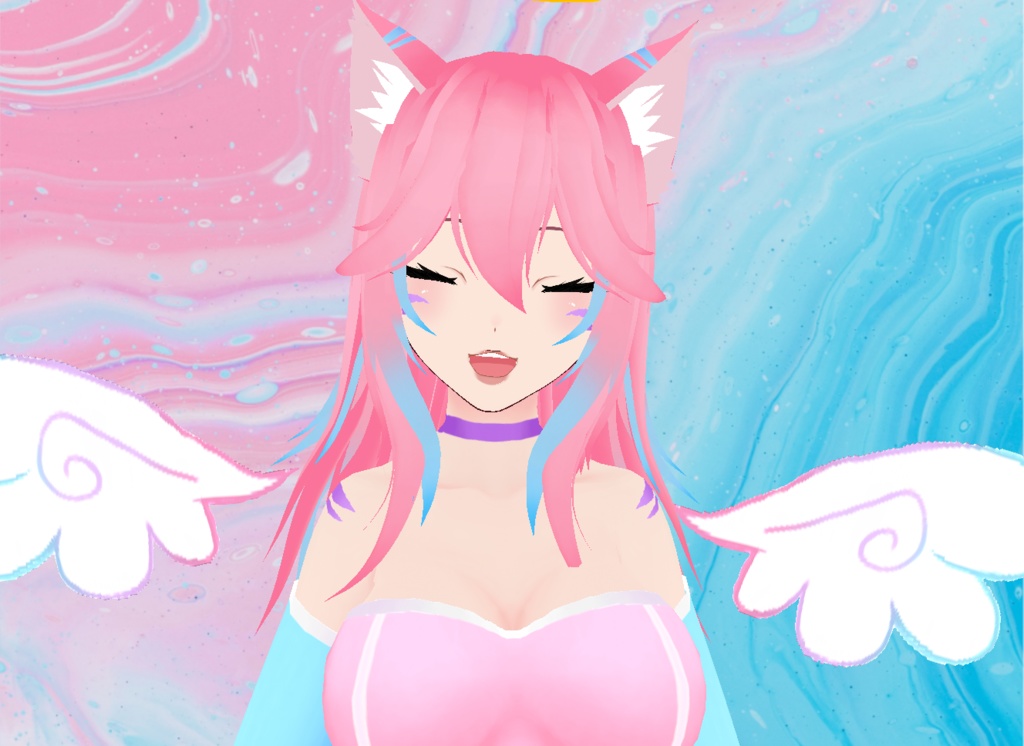 【VRoid】Neko Angel Bundle