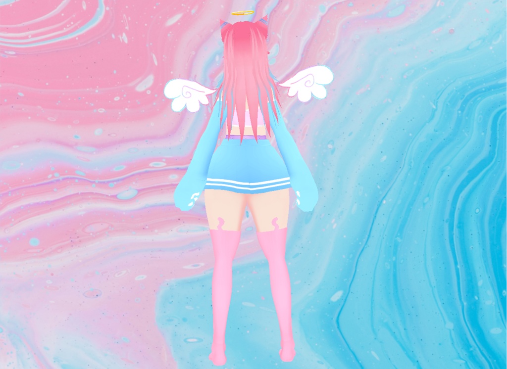 【VRoid】Neko Angel Bundle