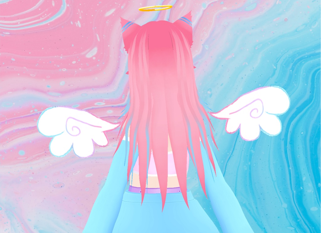 【VRoid】Neko Angel Bundle