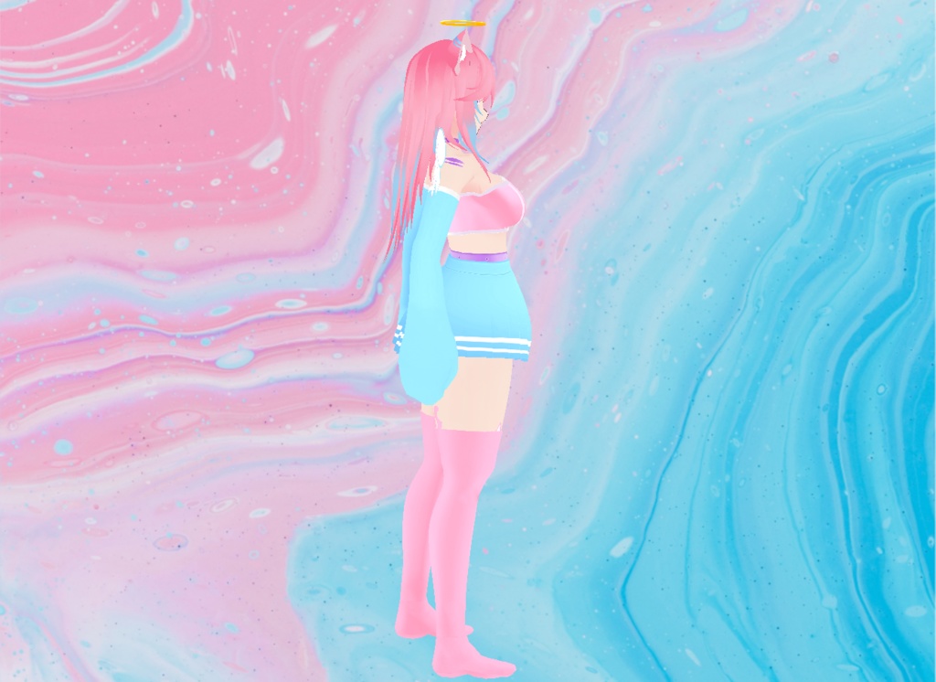 【VRoid】Neko Angel Bundle