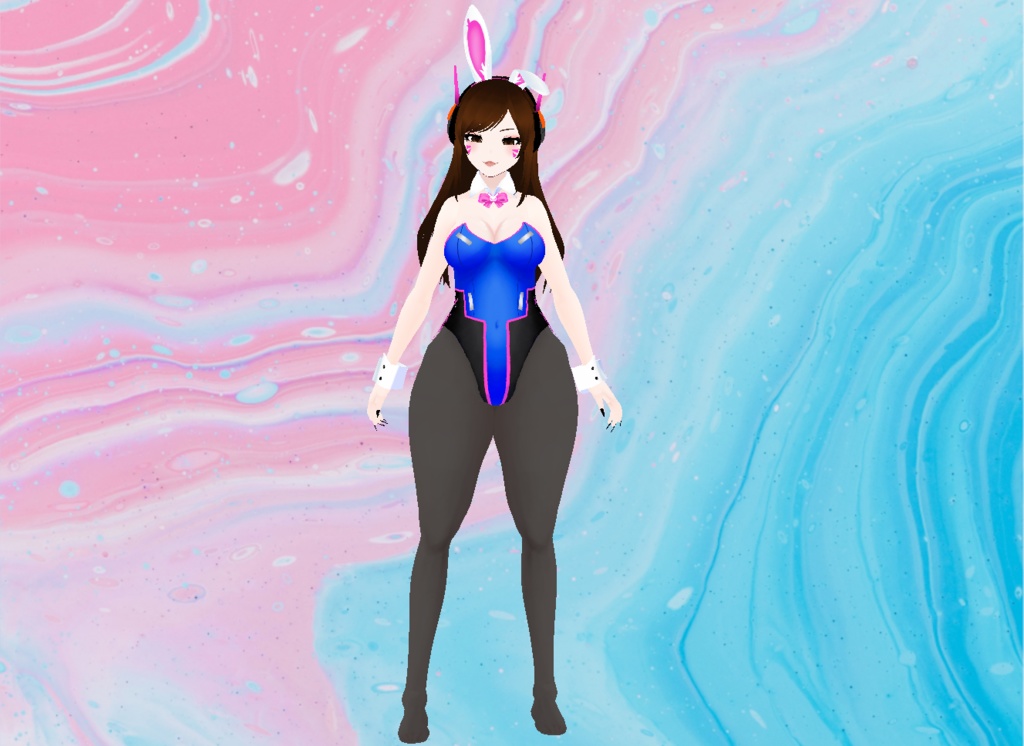 【VRoid】D.VA Bunnygirl Suit w Ears