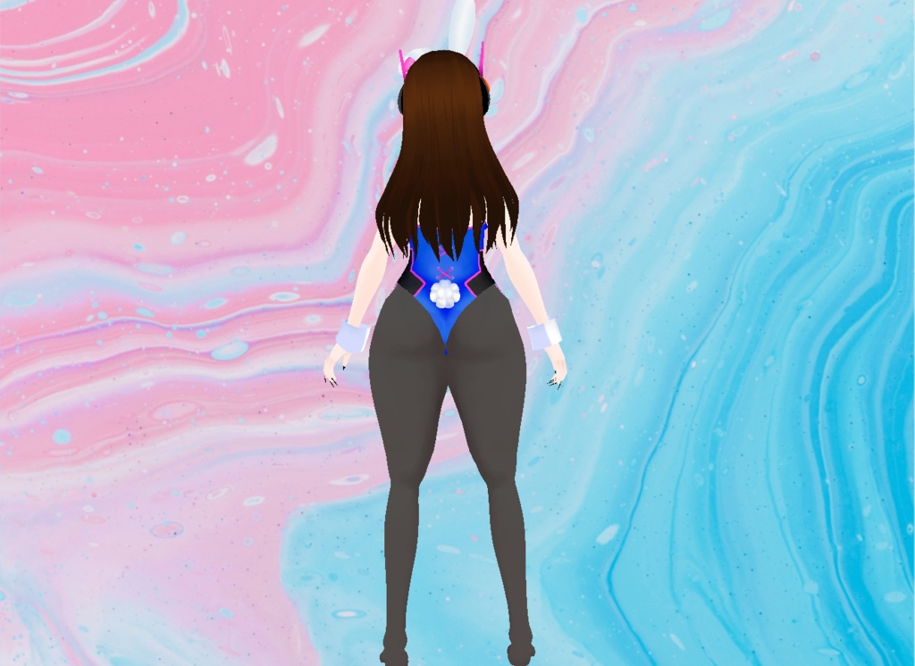 【VRoid】D.VA Bunnygirl Suit w Ears
