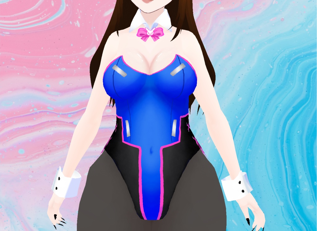 【VRoid】D.VA Bunnygirl Suit w Ears