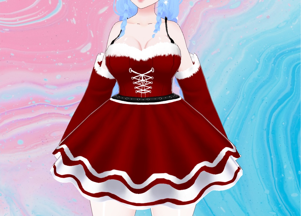 【VRoid】Christmas Dress
