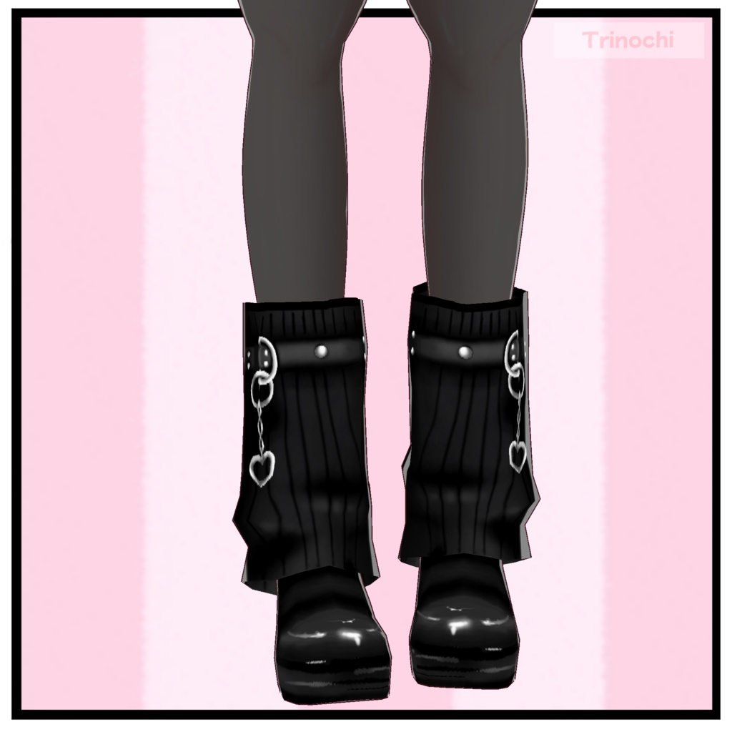 【VRoid】Leg Warmer Boots
