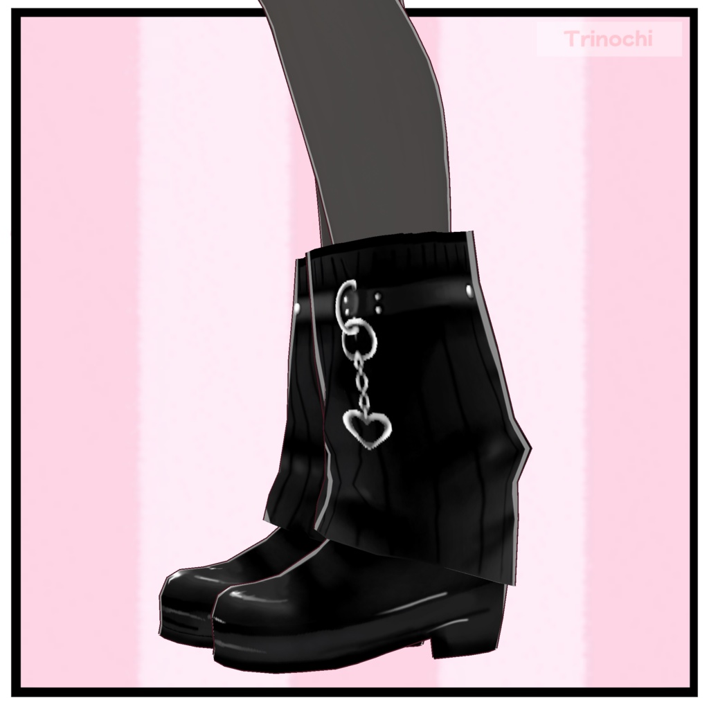【VRoid】Leg Warmer Boots