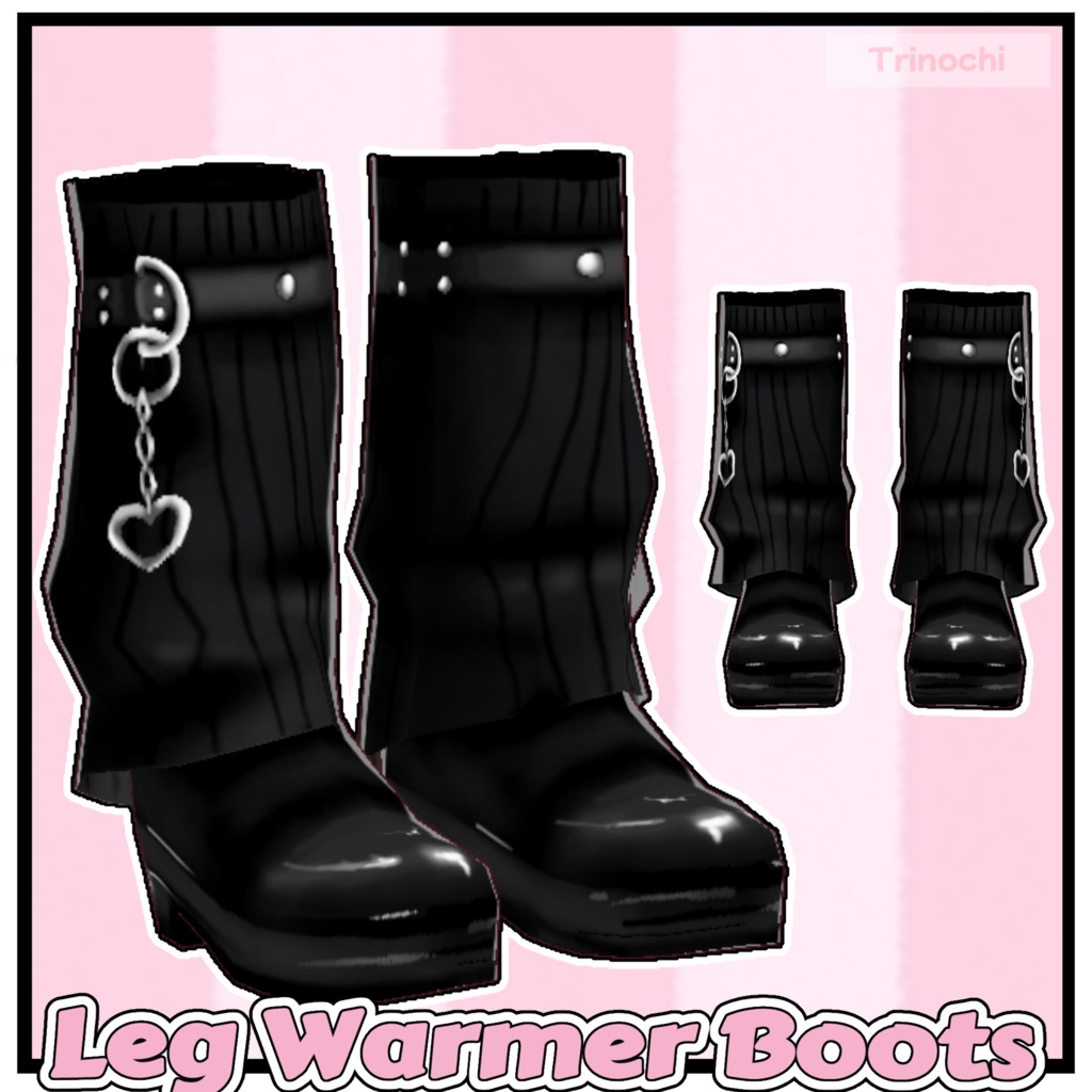 【VRoid】Leg Warmer Boots