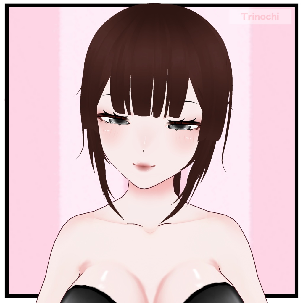 【VRoid】Trinochi Curvy Model Base