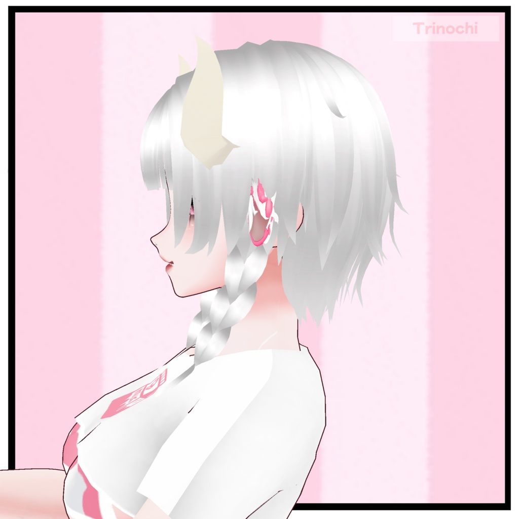 【VRoid】Strawberry Cow Ears