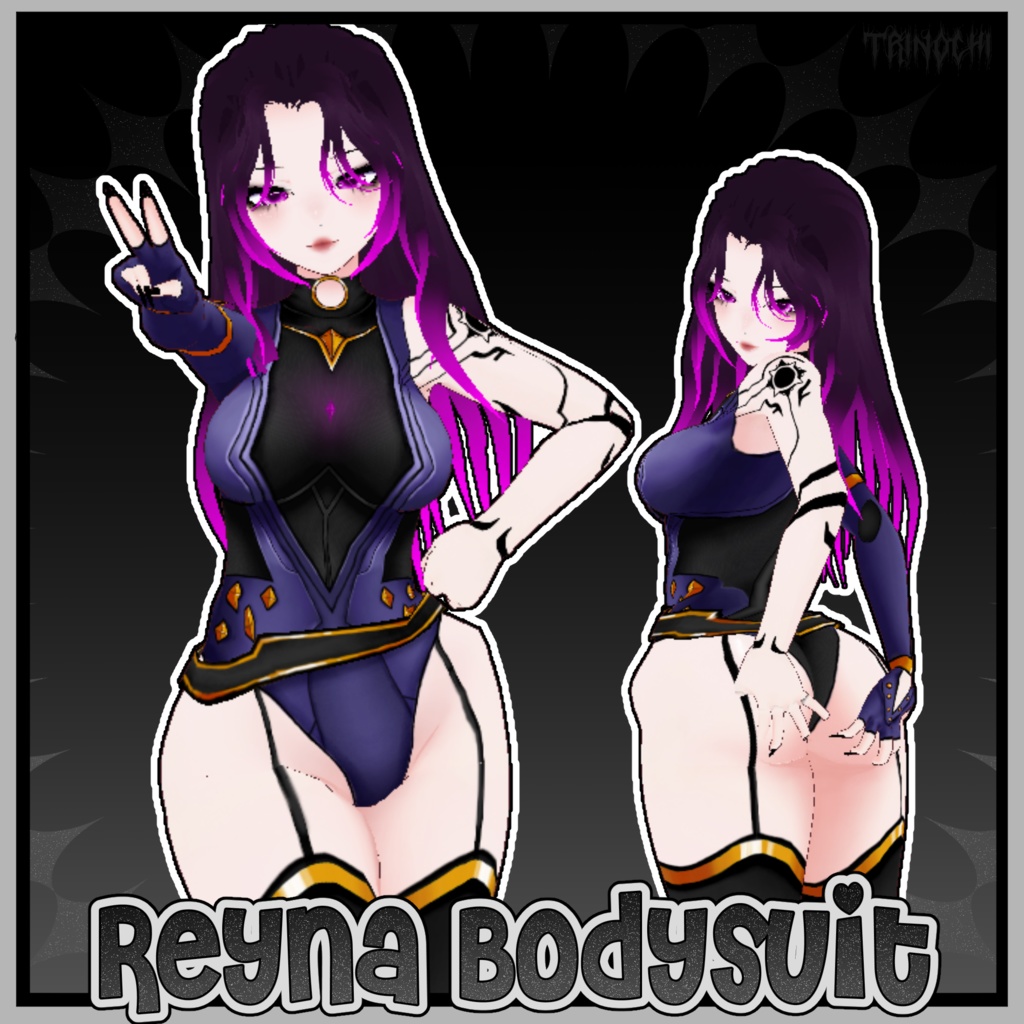 【VRoid】Reyna Bodysuit