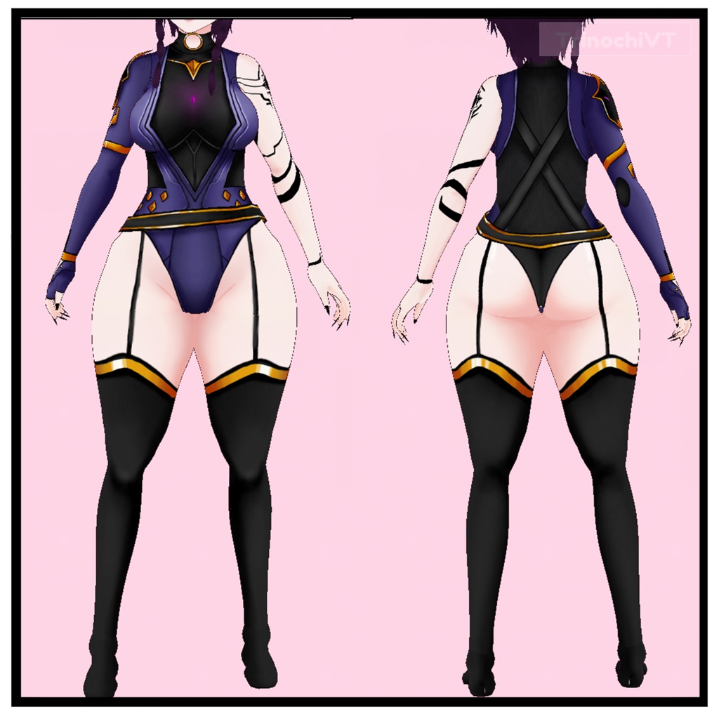 【VRoid】Reyna Bodysuit