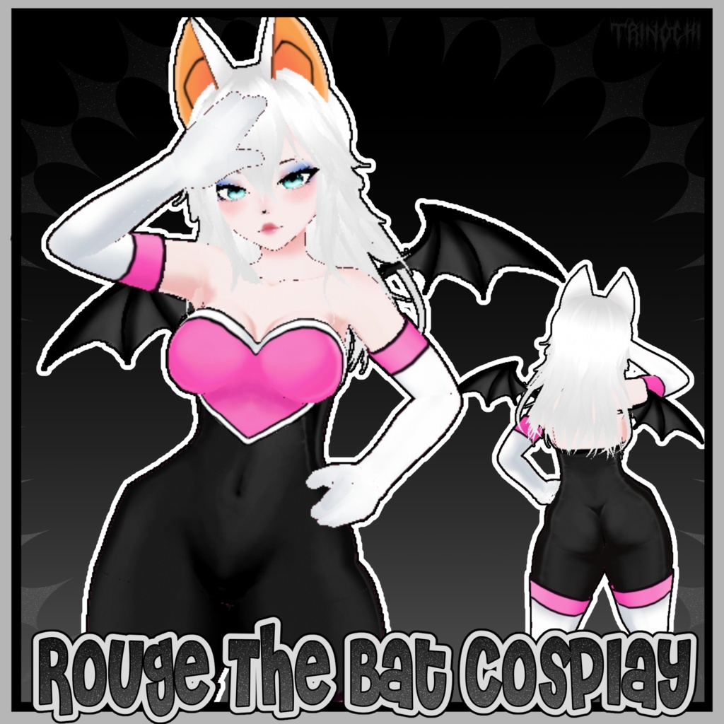 【VRoid】Rouge The Bat Cosplay