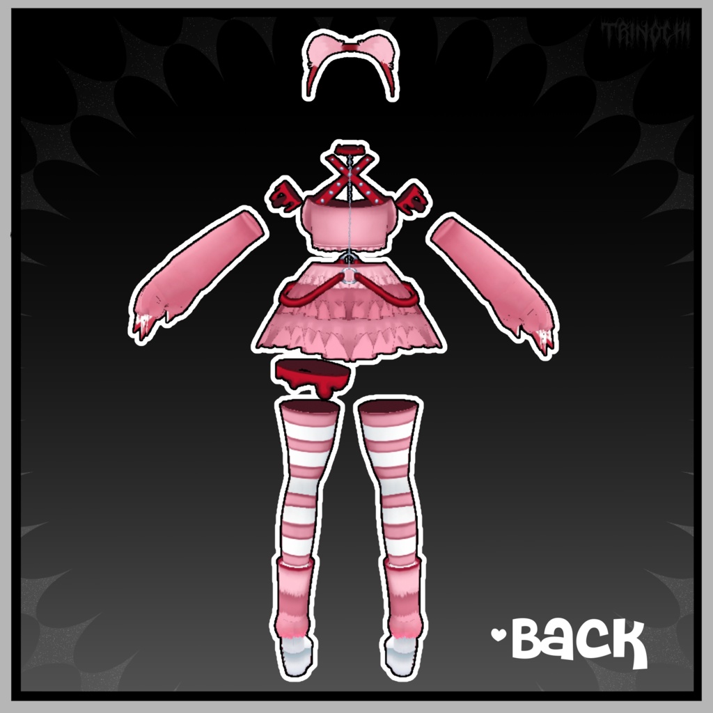 【VRoid】Gloomy Bear Cosplay