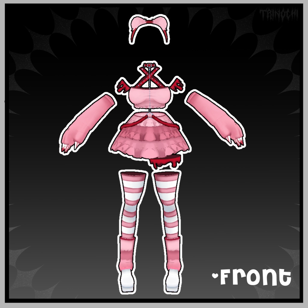 【VRoid】Gloomy Bear Cosplay