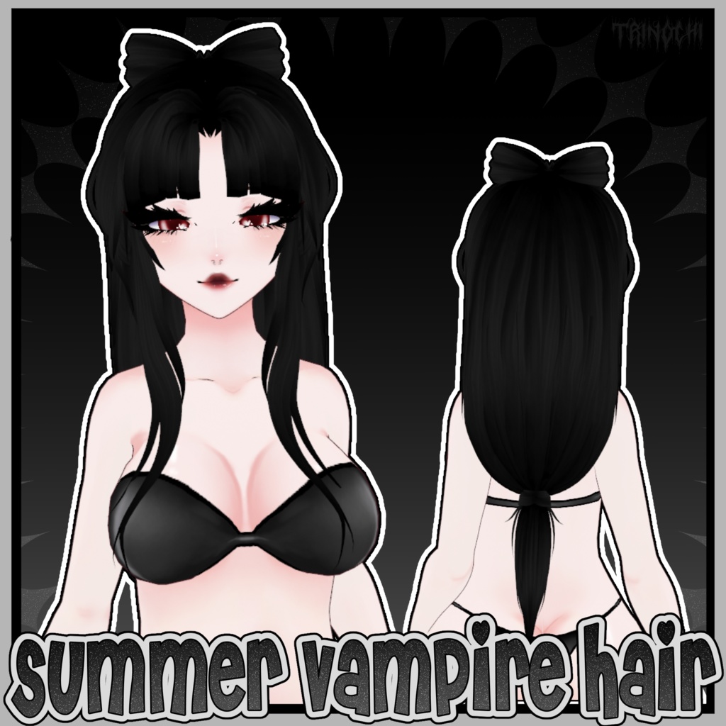 【VRoid】Summer Vampire Hair Preset