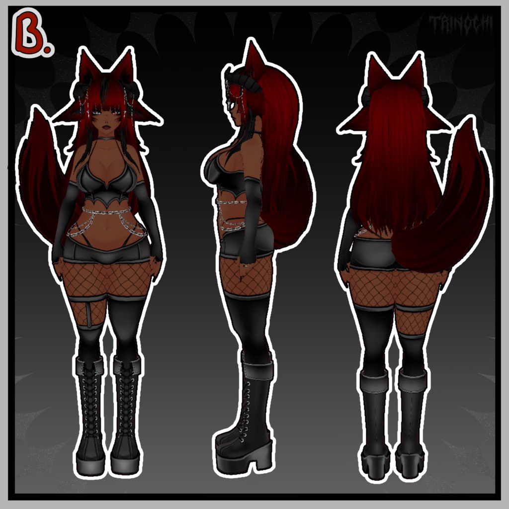 【VRoid】Scarlett Premade Vtuber