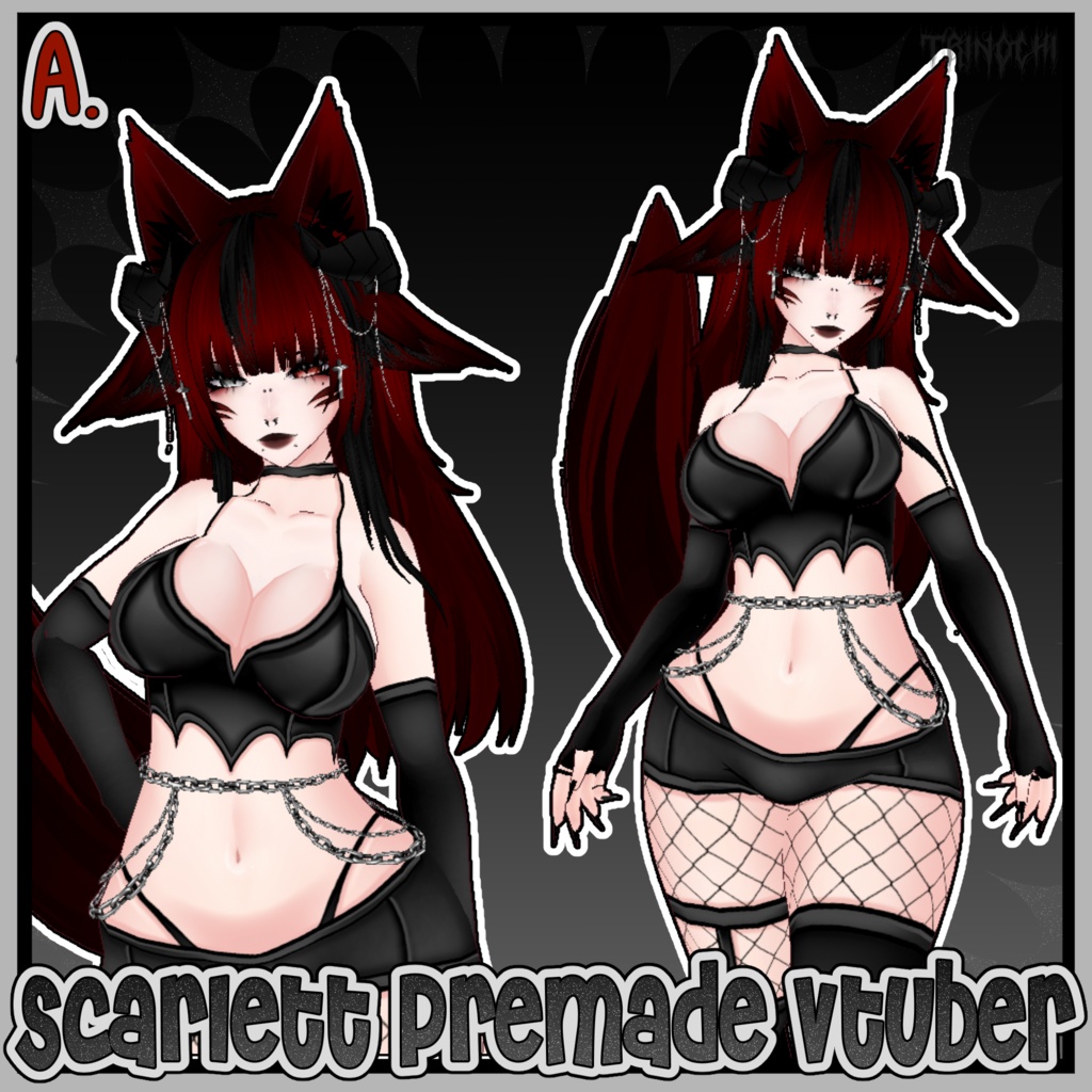 【VRoid】Scarlett Premade Vtuber