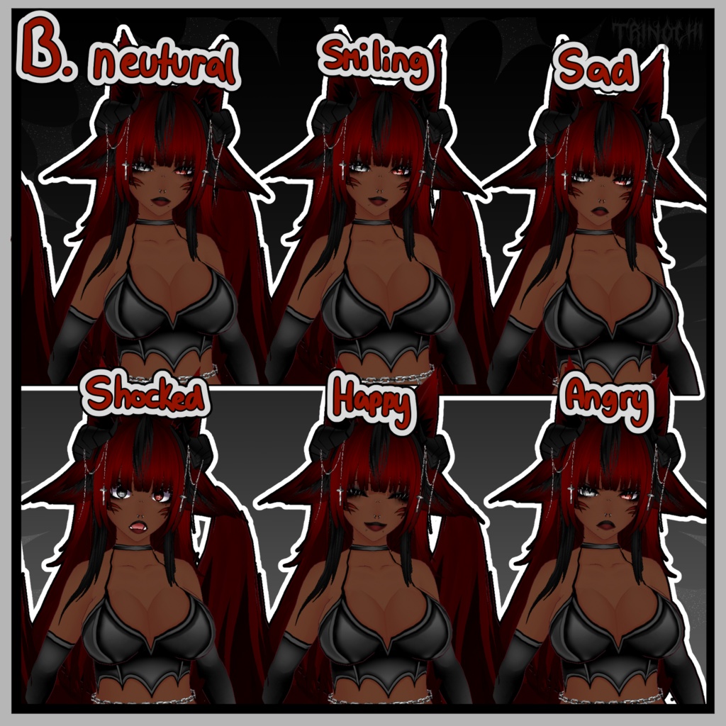 【VRoid】Scarlett Premade Vtuber