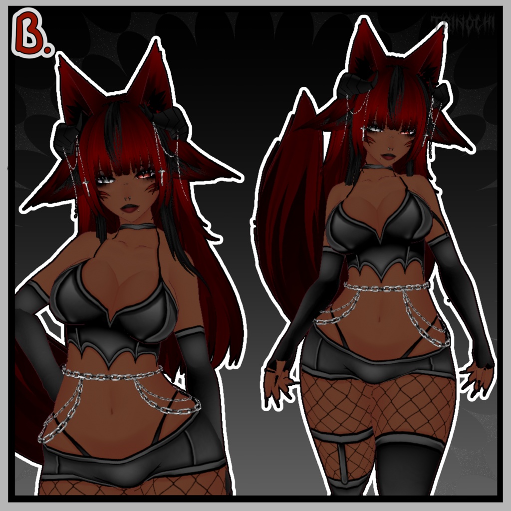 【VRoid】Scarlett Premade Vtuber