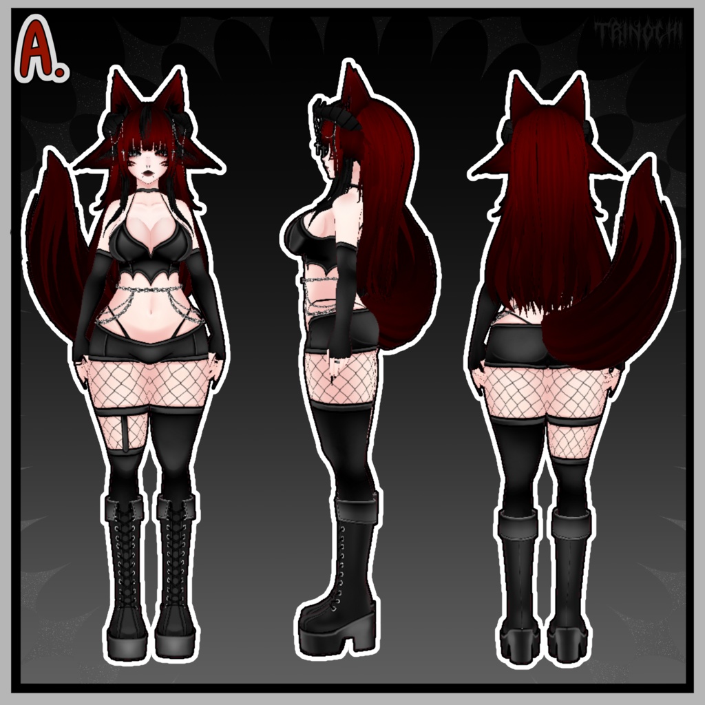 【VRoid】Scarlett Premade Vtuber