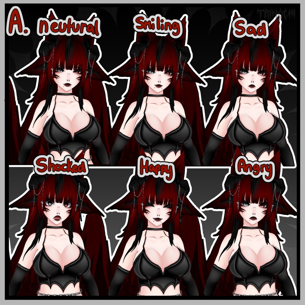 【VRoid】Scarlett Premade Vtuber