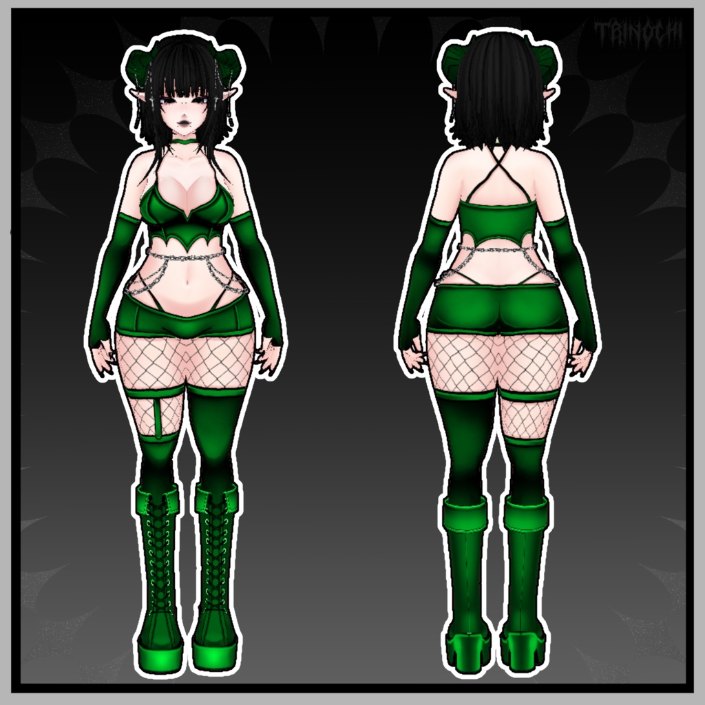 【VRoid】Batty Outfit