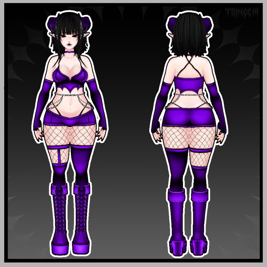 【VRoid】Batty Outfit