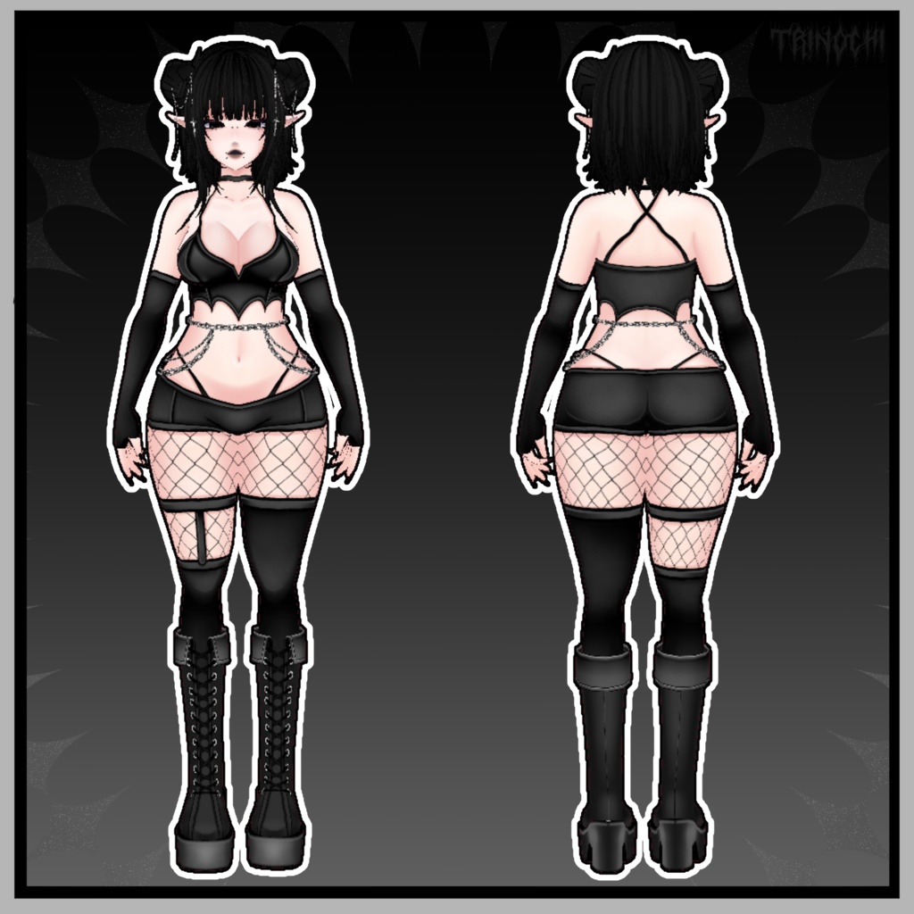 【VRoid】Batty Outfit