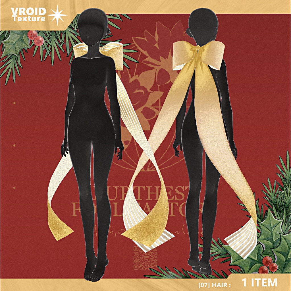 【 #Vroid 正式版】ホワイトクリスマス - Christmas Outfit 2025