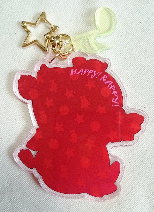 おリンゴラッピーアクリルキーホルダー