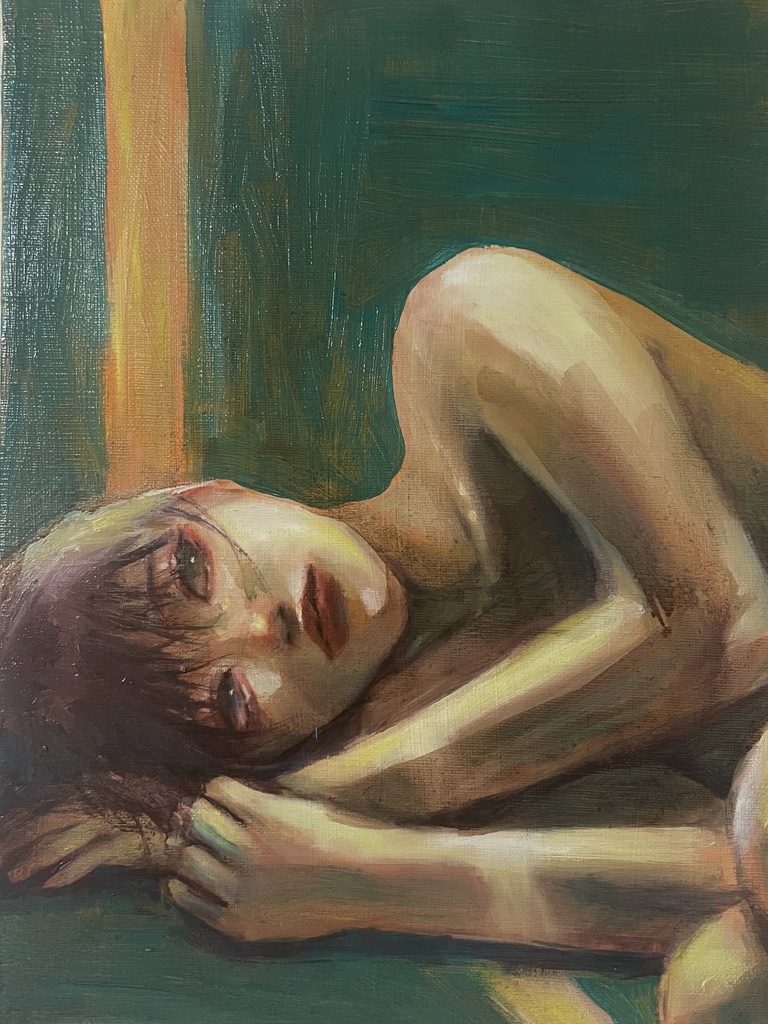 【絵画】斜陽 原画