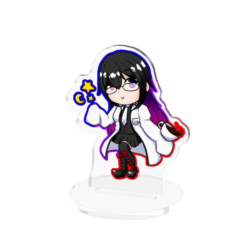 観測者れいめいの助手　アクリルフィギュア