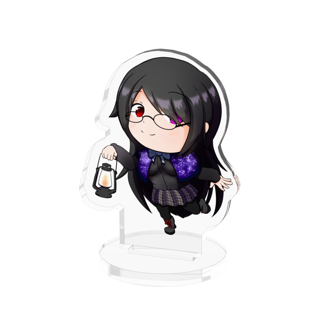 観測者れいめいの助手　アクリルフィギュア２