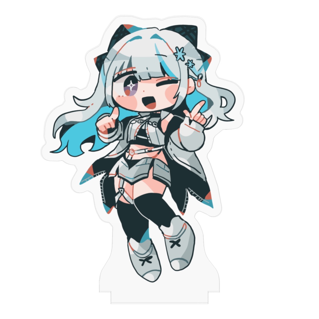 甘雪しぐれす(SD体)アクリルスタンド