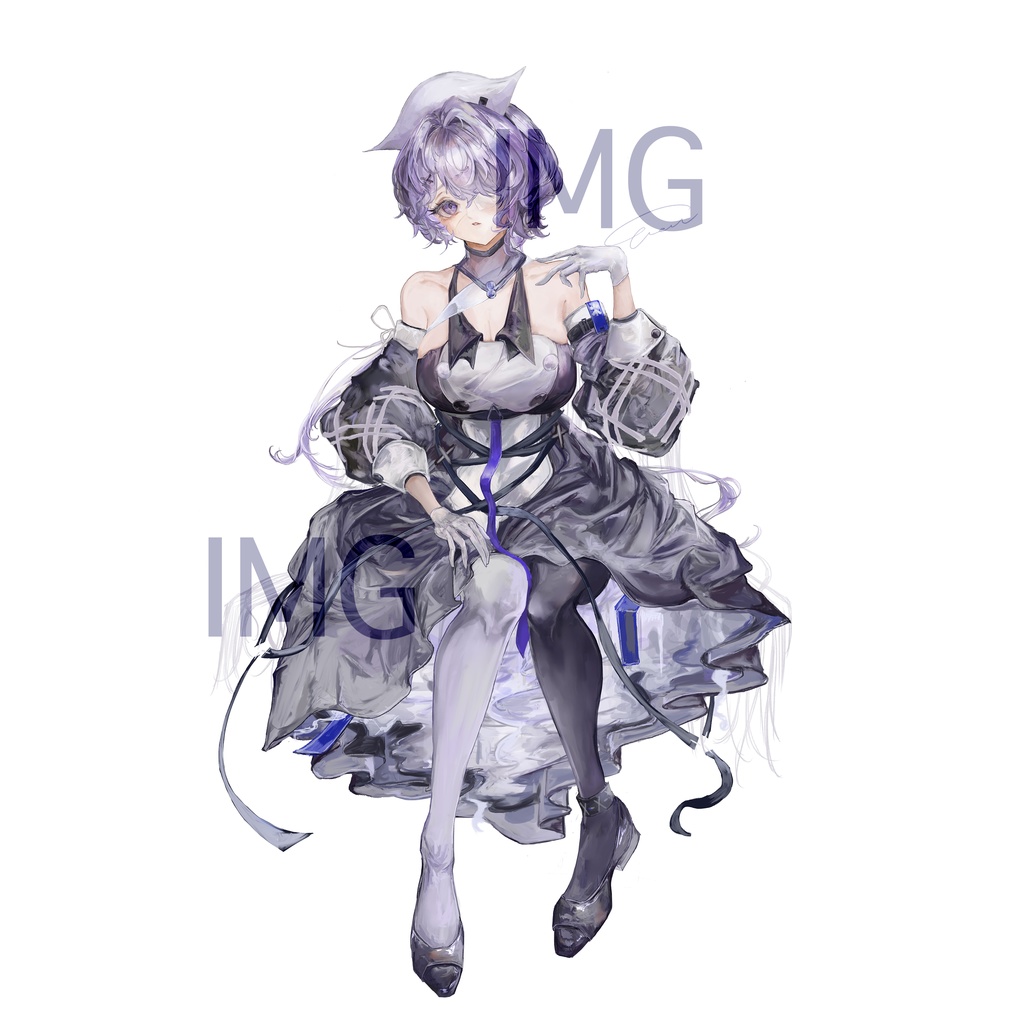 ウィスパーレインお座りアクスタ