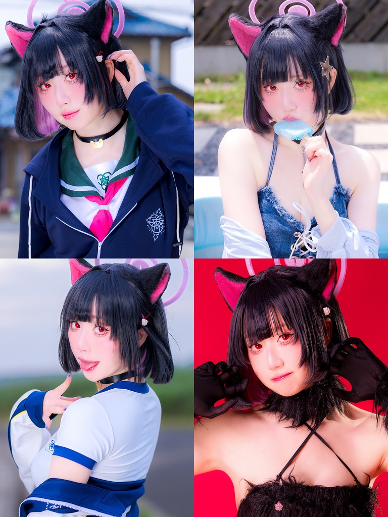 単品【ブルーアーカイブ】杏山カズサ Cosplay写真集 -カズサのあまくち-