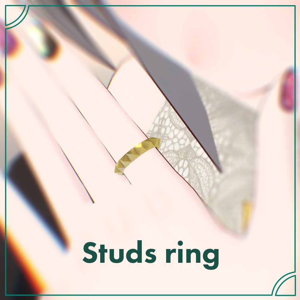 Studs Ring(Gold・Silver)