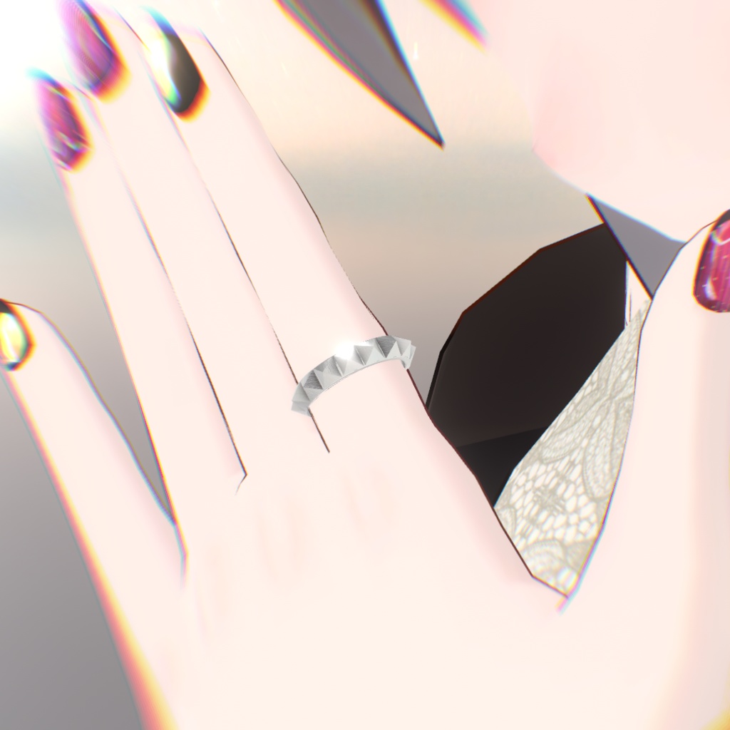 Studs Ring(Gold・Silver)【コラボ商品】