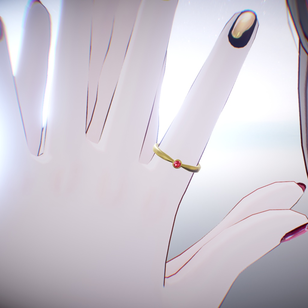 【FREE版あり】ふくりんの一粒リング