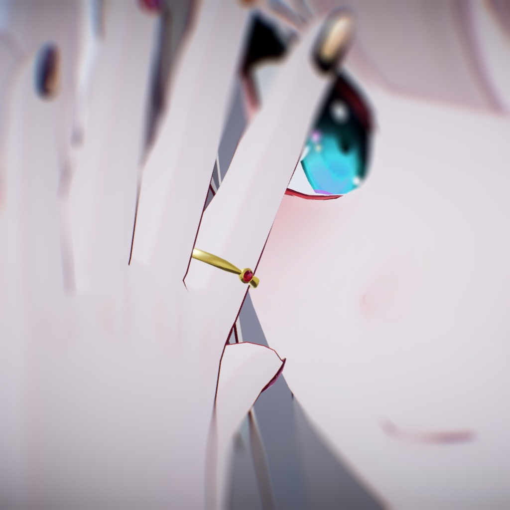 【FREE版あり】ふくりんの一粒リング