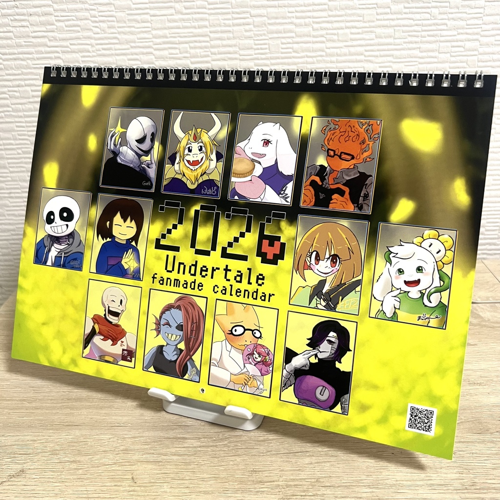 UNDERTALE【非公式】壁掛けカレンダー