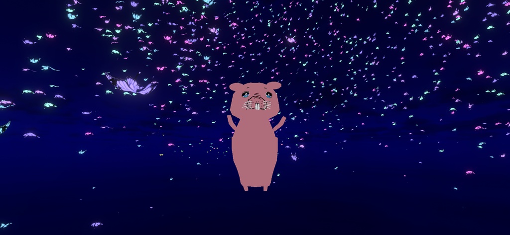 【Cluster向け 無料アバター】キモネーゼちゃん_VRM