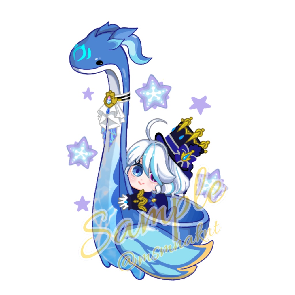 フリーナアクリルキーホルダー