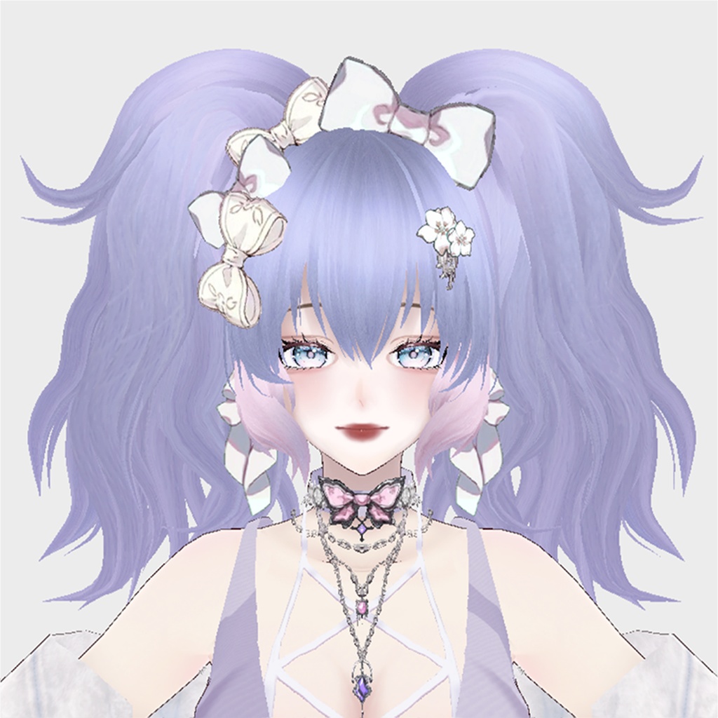 【Vroid】Super Cute Bow headband accessory collection 超级可爱的蝴蝶结头饰 ! ♥ 4 colors are available 4种颜色!