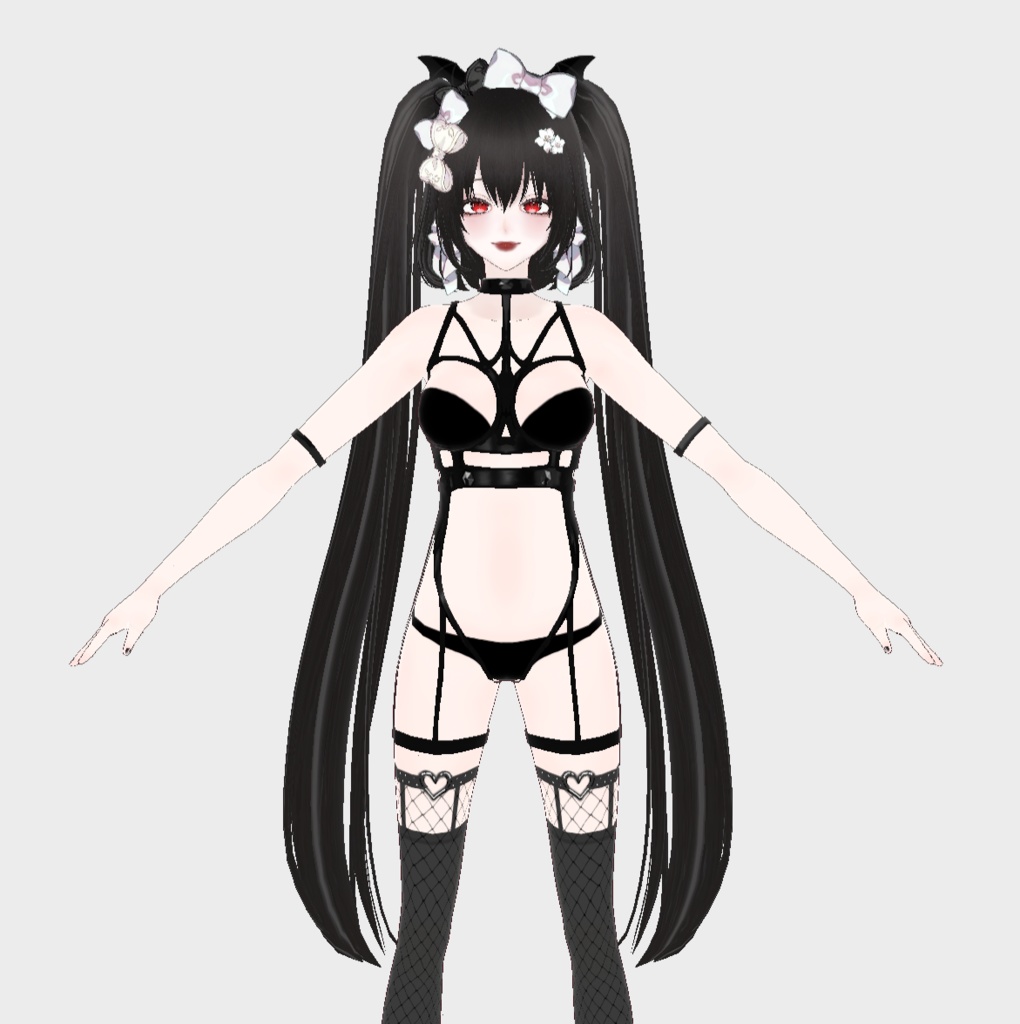 【Vroid】Super sexy tight fitting clothes~ Customizable 超级可爱的紧身衣 ! 可自定义♥ !